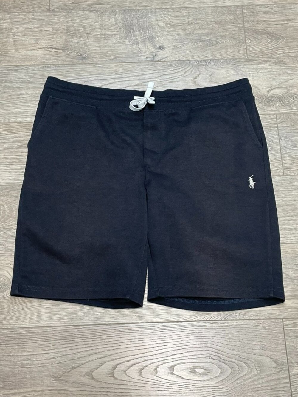 Polo Ralph Lauren Black Cotton Sweat Shorts Men's Size XL Lounge